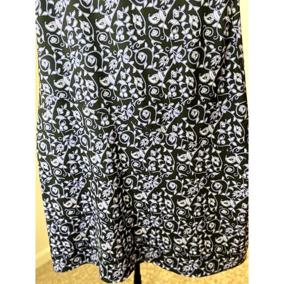 Athleta Faux Wrap V-Neck Floral Print Dress - Size L (EUC) - Picture 4 of 6